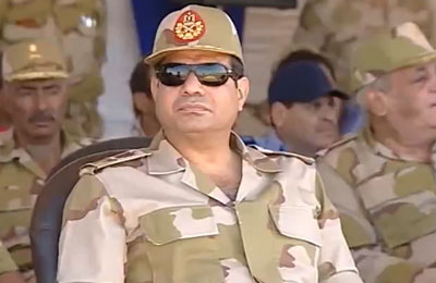 Al-Sisi: Countries supporting the MB is now supporting Egypt’s revolution